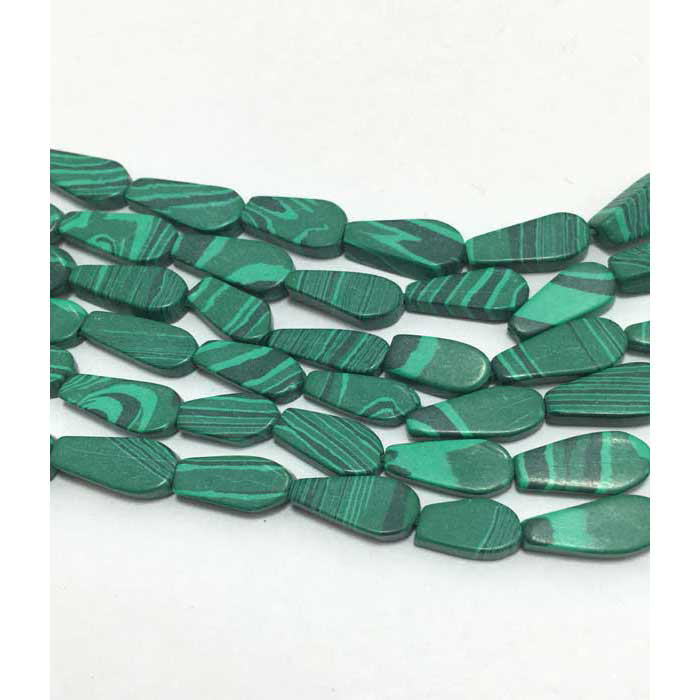 exporters of Malachite PLAIN Beads Strands for mala making