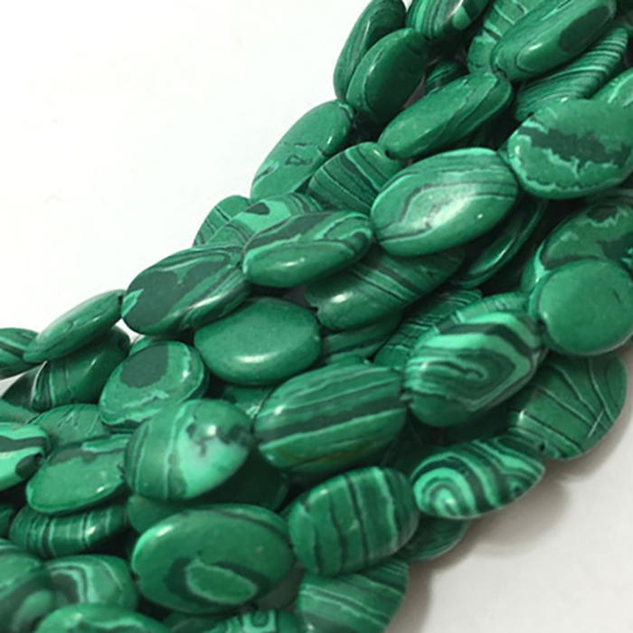 wholesale Malachite PLAIN Beads Strands for necklace