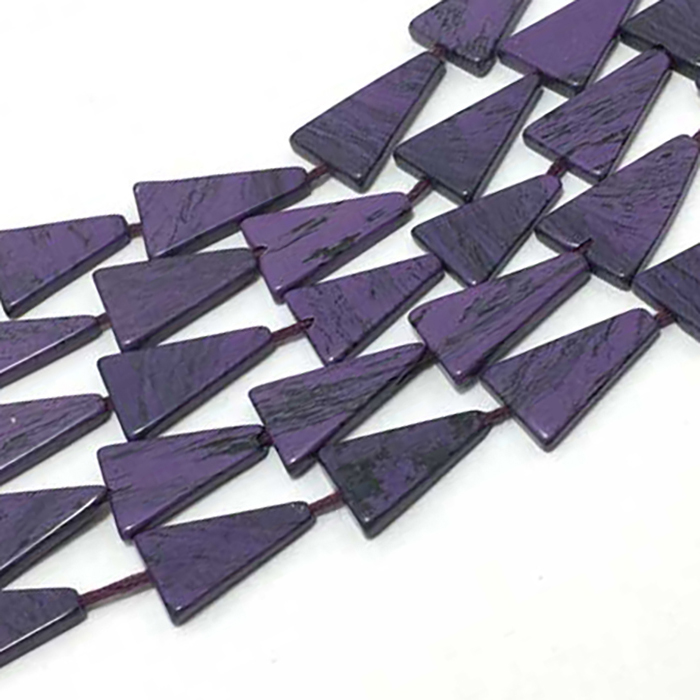 Best Buy Sugilite Plain Flat Triangle 10mm to 12mm Beads