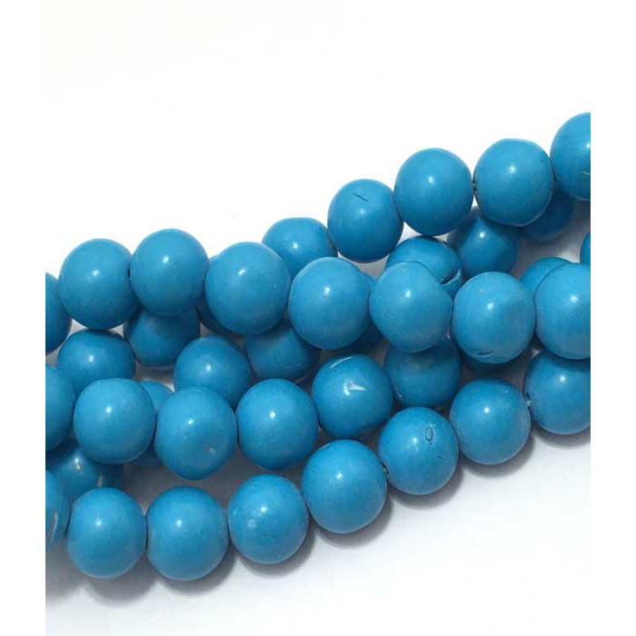 wholesaler Turquoise Plain Round 6MM To 9MM Beads