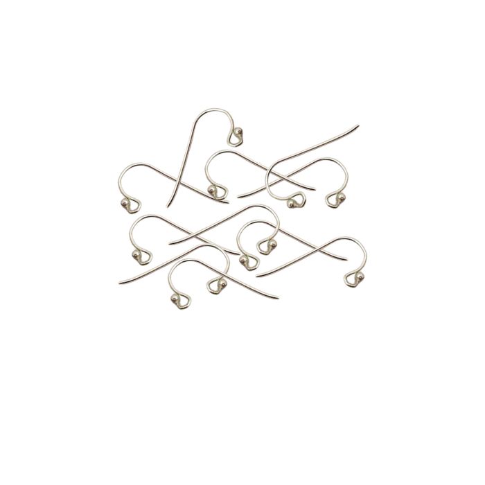 Buy Online Silver Earring Hook | Handmade Earring Hook |