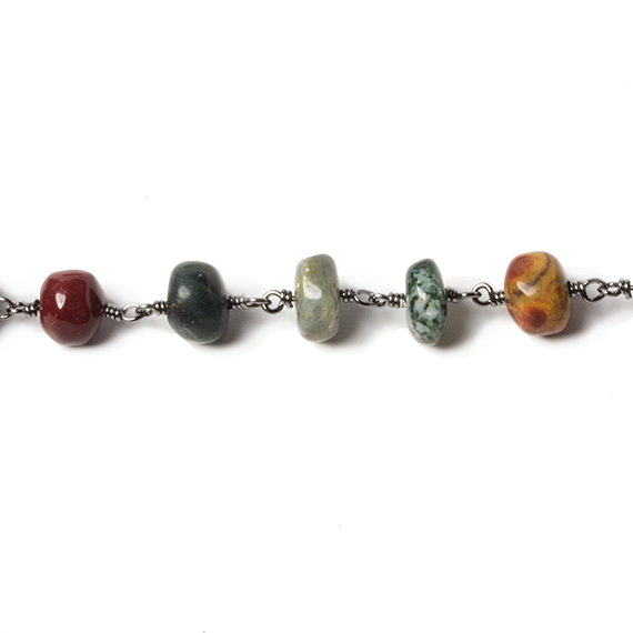 Best Buy Multi Gemstone Rondell Chain