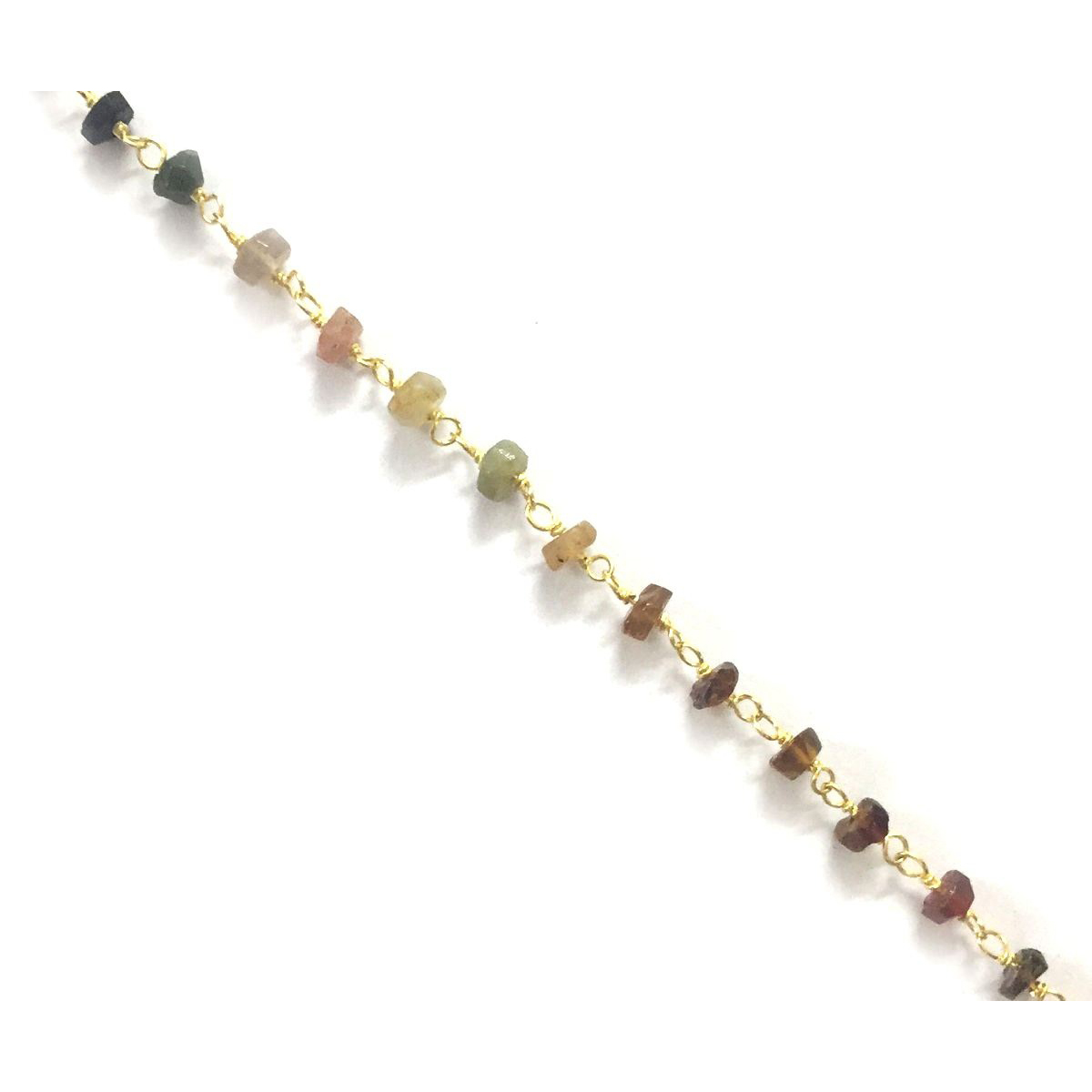 Ready Stock natural Labradorite Gemstone Rosary Chains