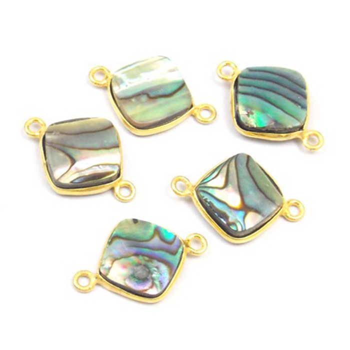 Online Exporter Of Gemstone Double Bail Connector | Gemstone Connector|