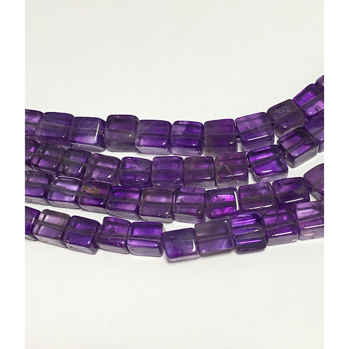 Manufacturer African Amethyst Plain Box 4MM to 5MM Beads