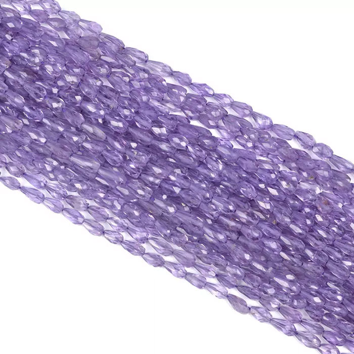stunning Amethyst Drop, Tear Beads Strand wholesale price