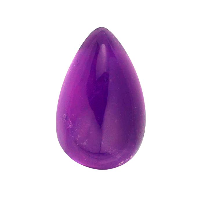 Buy Online Natural African Amethyst Oval Gemstone | Semi Precious Gemstones