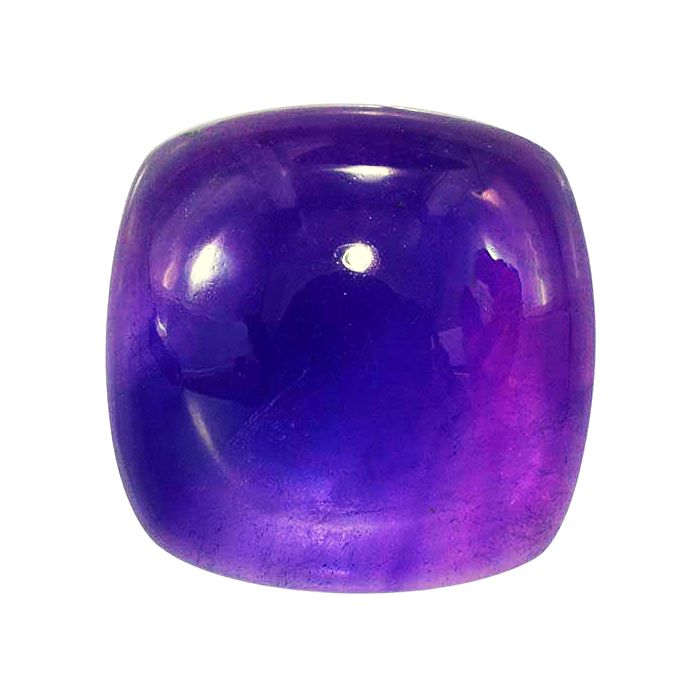 Buy Online Natural African Amethyst Cushion Gemstone | Loose African Amethyst Gemstones