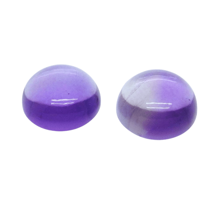 Round Natural African Amethyst Loose Gemstone For Jewellery Making