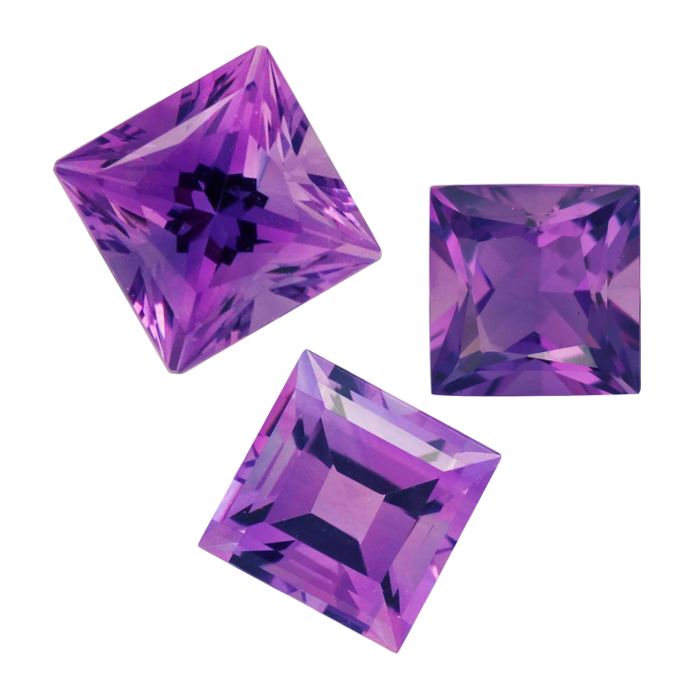 semi-precious stones for jewellery making | Square Shape Loose gemstone|