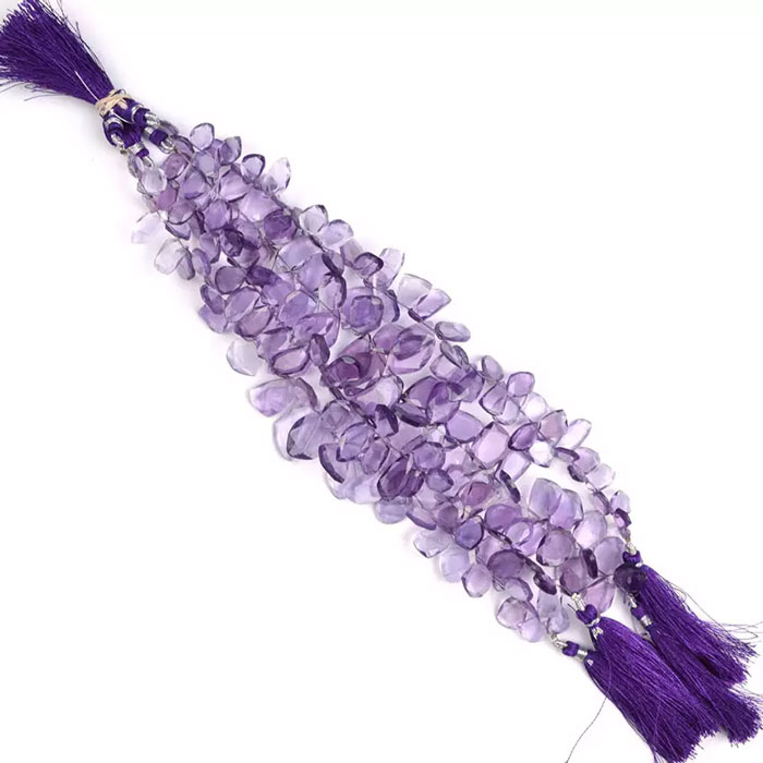suppliers of Amethyst Nuggets Beads Strand at best price