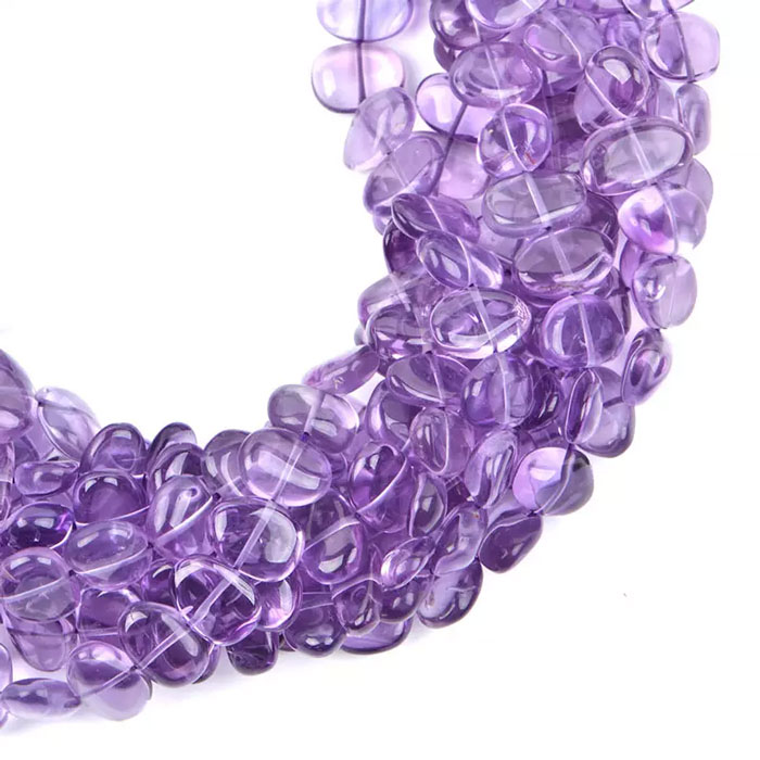 manufcturer of Amethyst Nuggets Beads Strand for jewelry
