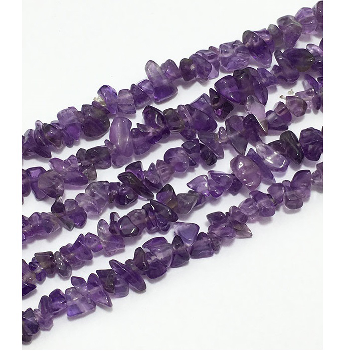 Top Quality African Amethyst Uncut Chips Uneven Beads
