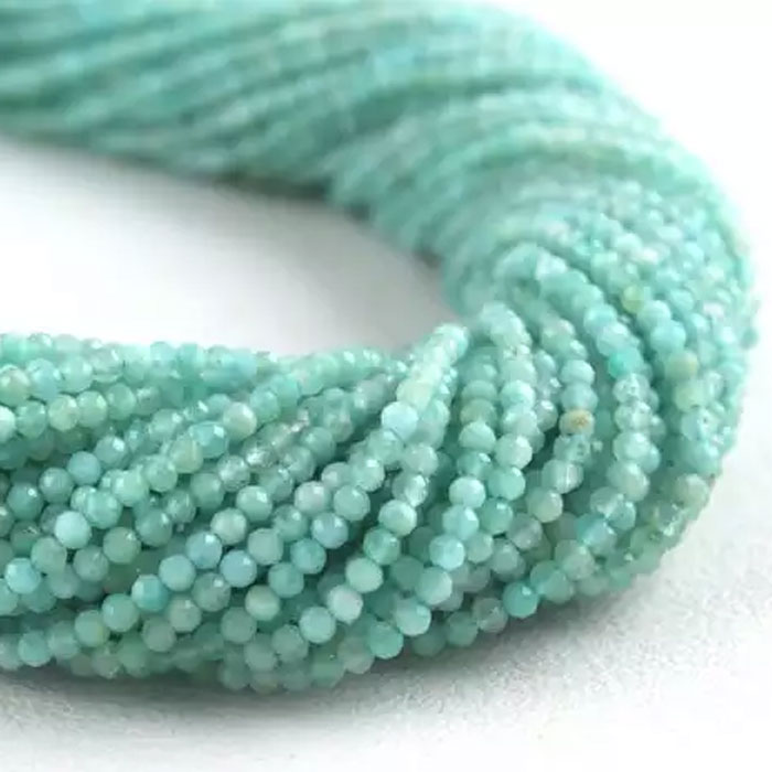 loose amazonite beads strand exporters