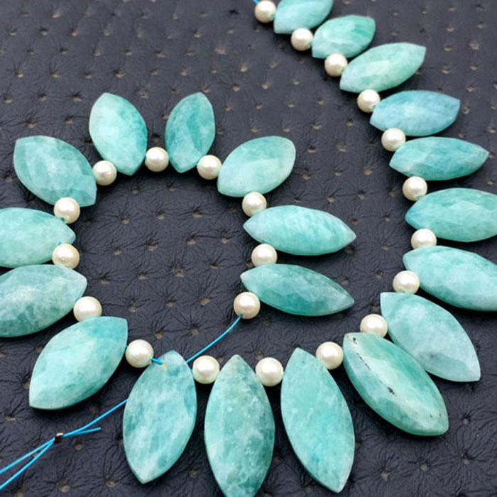 best quality amazonite gemstone beads strand In India