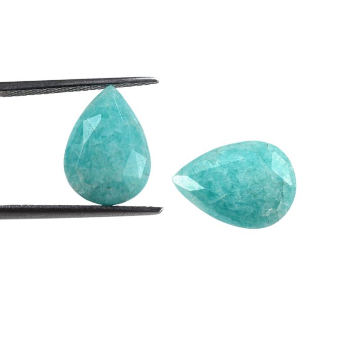 Buy Online Natural Amazonite Oval Gemstone | Semi Precious Gemstones