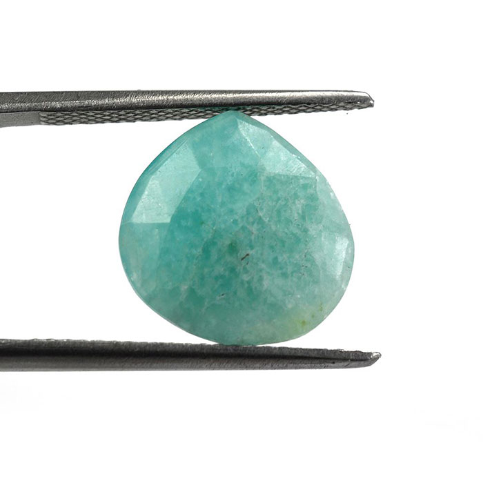 Shop for the best loose jewelry stones | heart Amazonite loose gemstone|