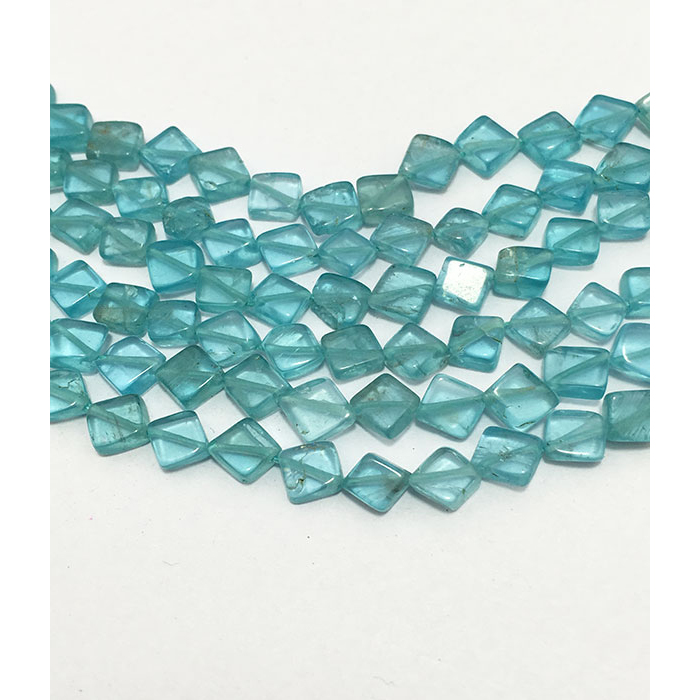 Buy Best Apatite Flat Fancy 5mm to 6mm Beads