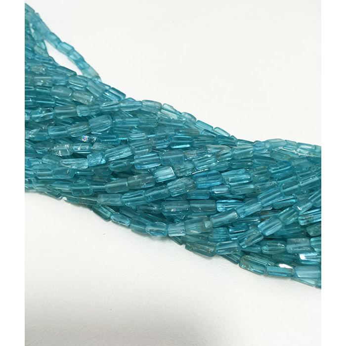 Loose Apatite Plain Box and Bricks 5mm to 7mm Beads