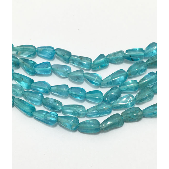 wholesaler Apatite Plain Top Drill Drops 6mm to 9mm Beads