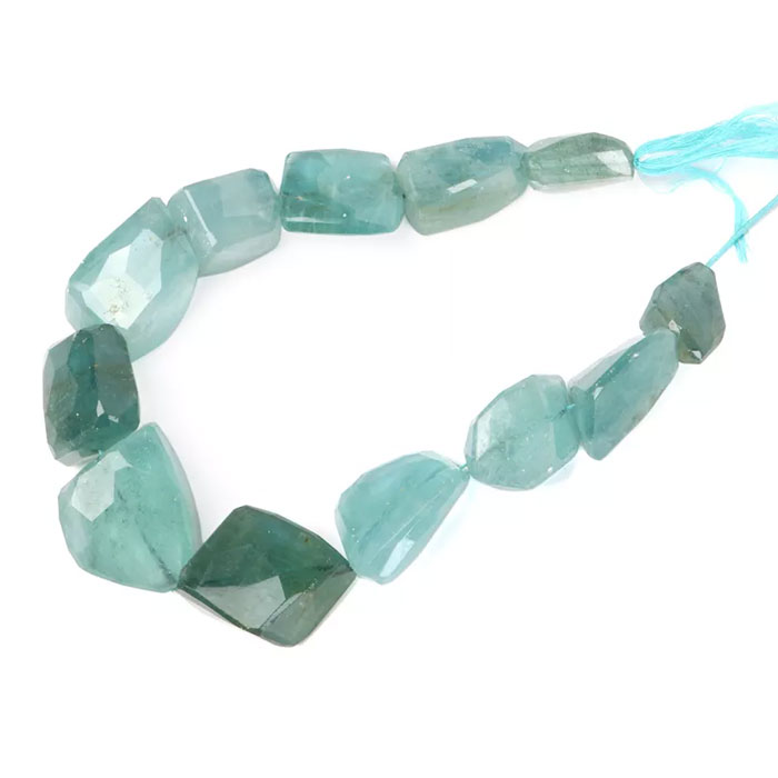top quality Aquamarine Nuggets Beads Strand wholesaler