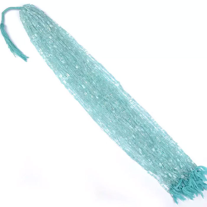 buy online Aquamarine Oval Beads Strand manufacturer