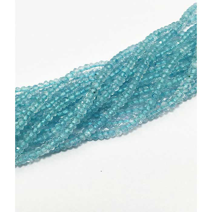 Buy Best Aquamarine Faceted Rendell 3mm to 3.5mm Beads