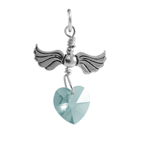 Best Price Aquamarine Birthstone Charm | Custom March Birthstone |