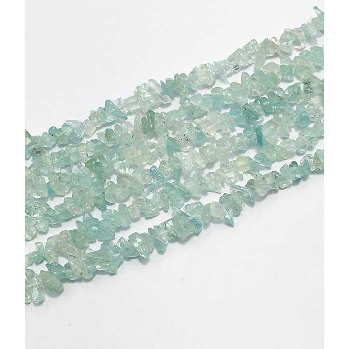 Online Aquamarine Uncut Chips Uneven Beads