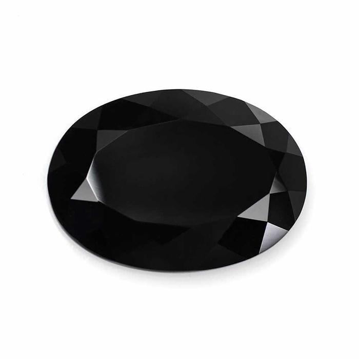 Shop for the best loose jewelry stones | oval Black Onyx loose gemstone|