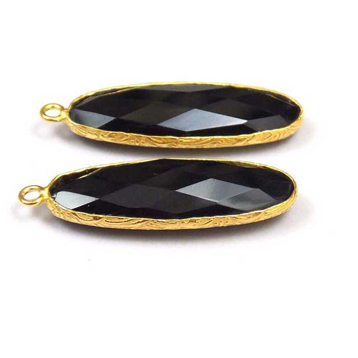 Handmade Gemstone Double Bail Connector Available At Wholesale Price