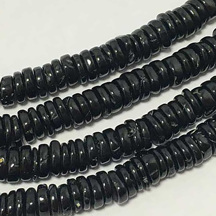 Genuine Black Spinal Plain Tyre(Wheel) 5mm to 6mm Beads