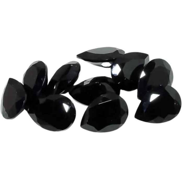 Buy Online Natural Black Spinal Oval Gemstone | Semi Precious Gemstones