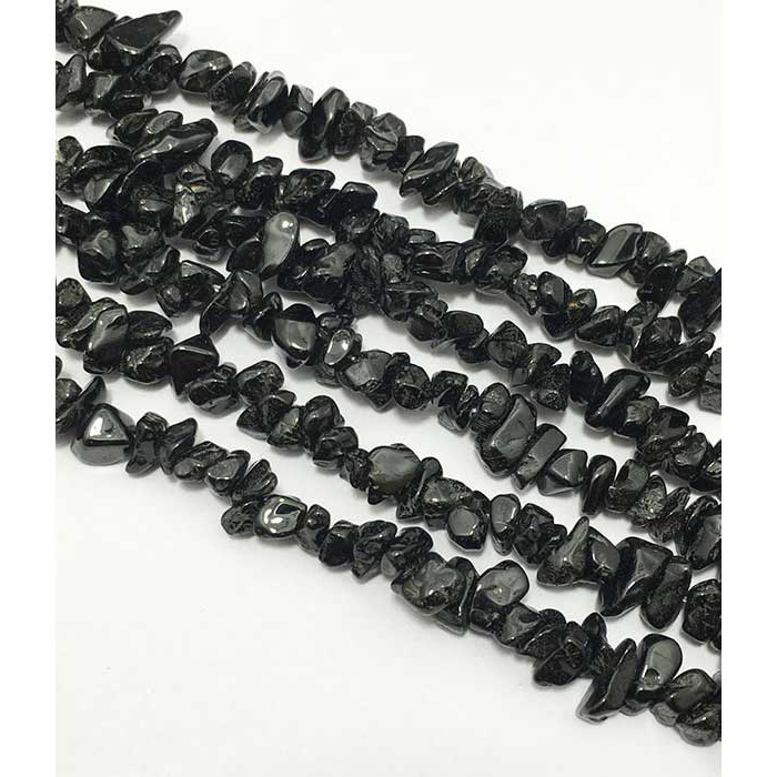 Buy Best Black Spinal Uncut Chips Uneven Beads