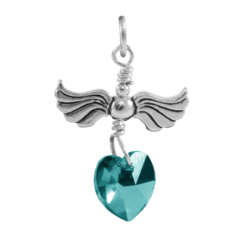 Online Blue Topaz Birthstone Charm | Best Price Of December Birthstone |