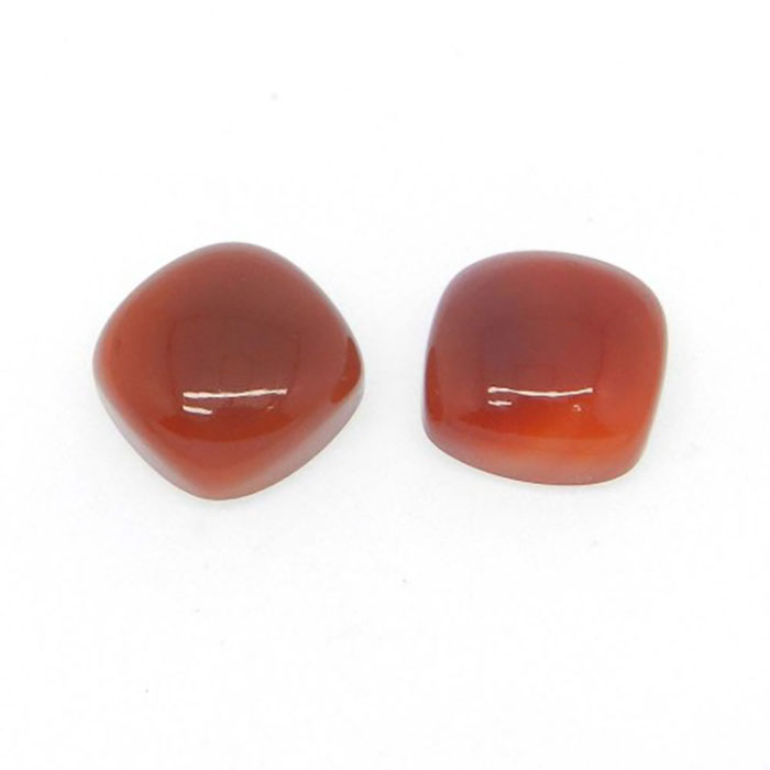 Buy Online Natural Carnelian Cushion Gemstone | Loose Carnelian Gemstones