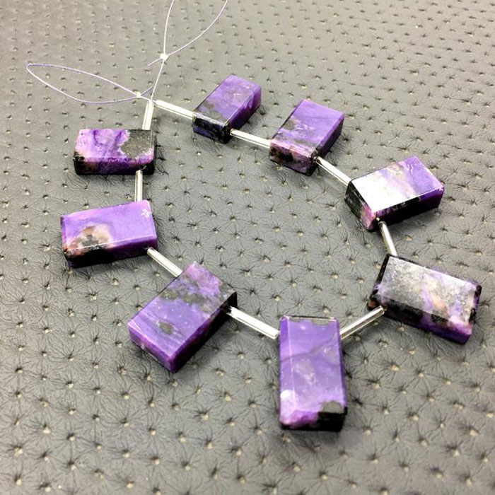 best deals Charoite Rectangle Beads Strand suppliers