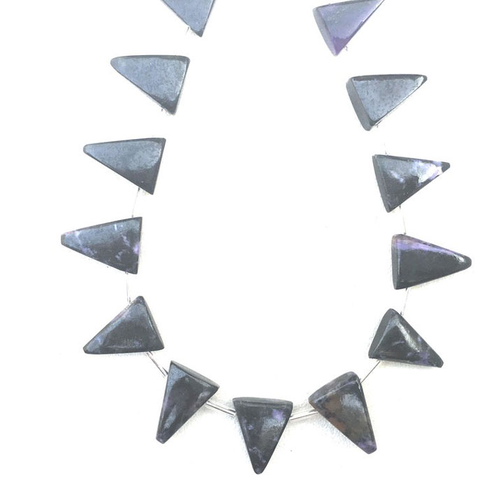 loose Charoite Triangle Beads Strand suppliers