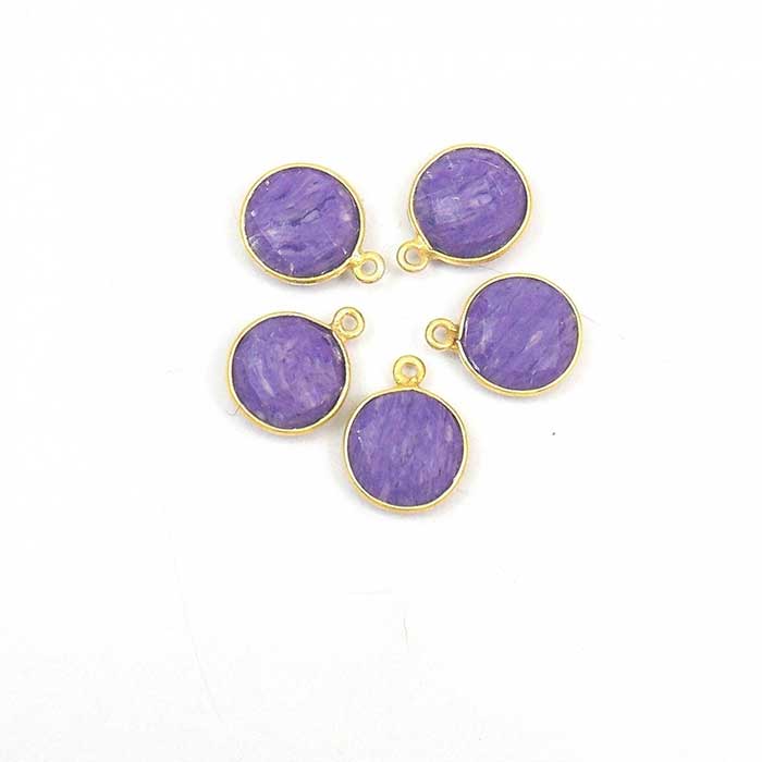 Ready Stock Gemstone Double Bail Connector Gemstone Beads