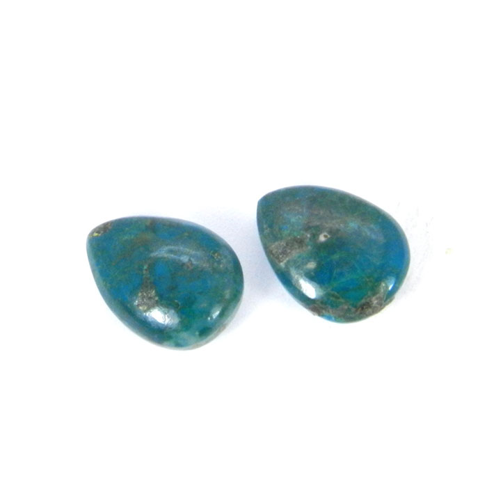 Buy Online Natural Chrysocalla Oval Gemstone | Semi Precious Gemstones