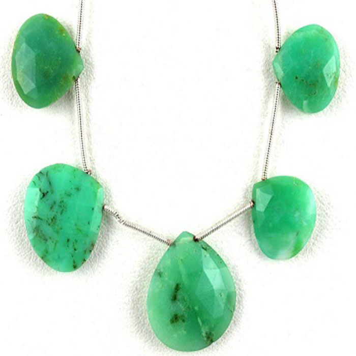 huge collection of Chrysoprase Heart Beads Strand exporters