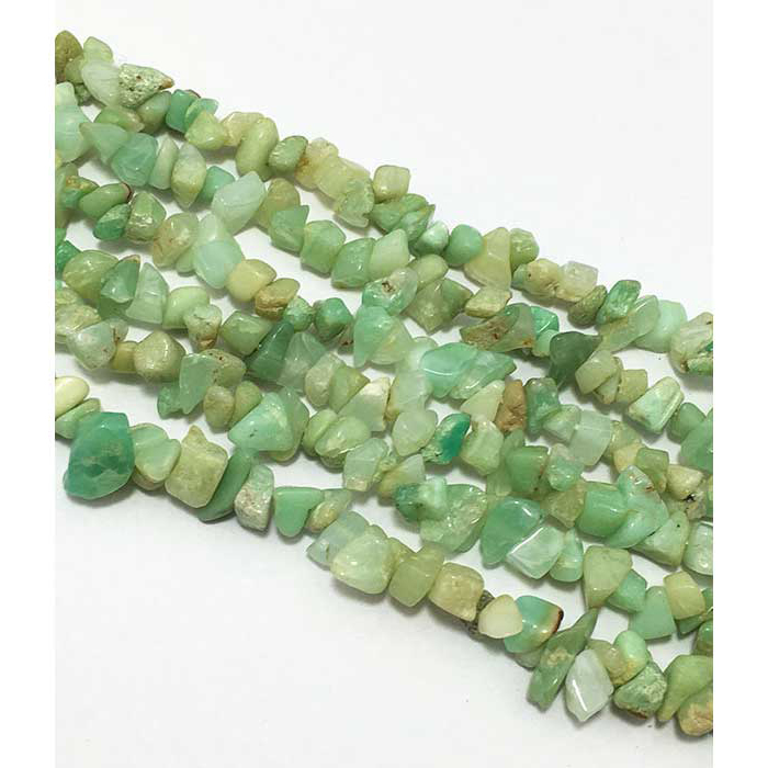 Wholesaler Chrysoprase Uncut Chips Uneven Beads