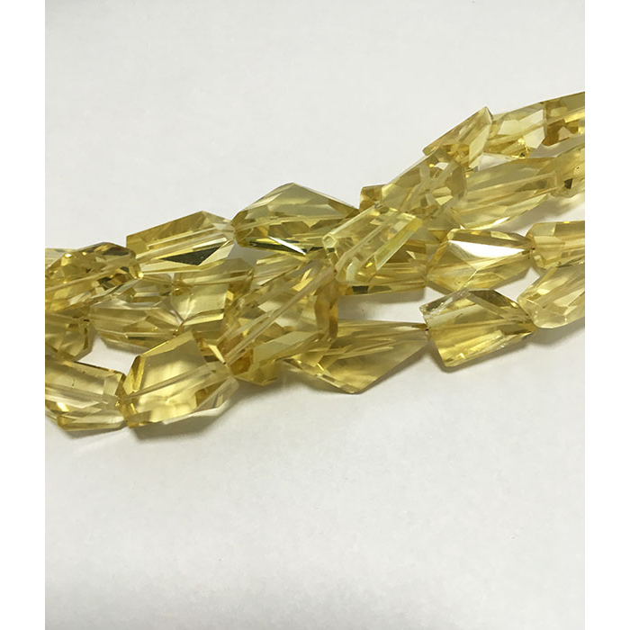 Exporter Citrine Step Cut Tumble 10mm to 18mm Beads