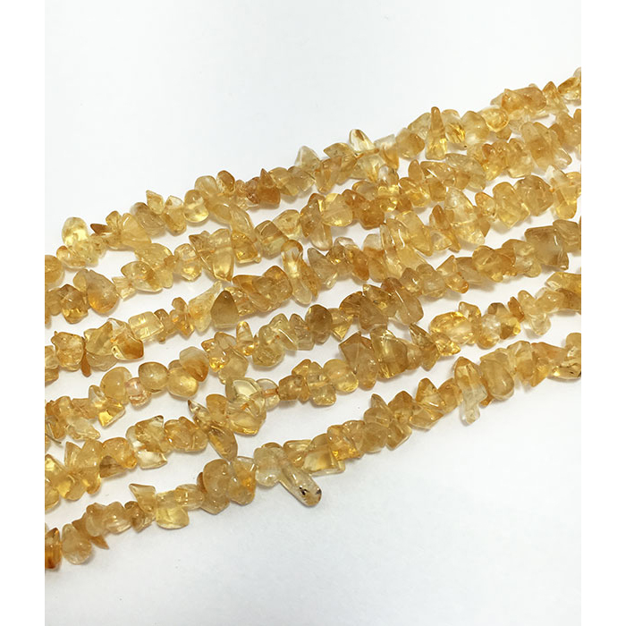Online Citrine Uncut Chips Uneven Beads