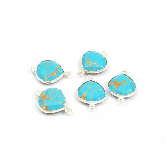 Handmade Gemstone Double Bail Connector Available At Wholesale Price