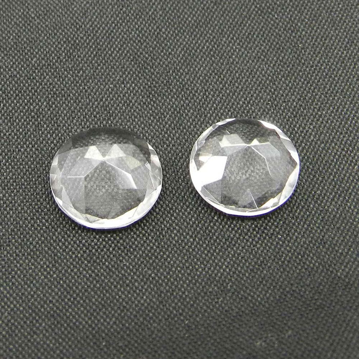 Round Natural Crystal Loose Gemstone For Jewelry Making