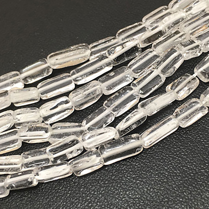 Top Quality Crystal Quartz Plain Box and Bricks 5MM TO 8MM Beads