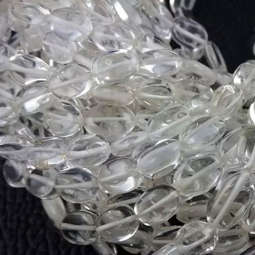 manufacturer of Amethyst Oval Beads Strand for jewellery