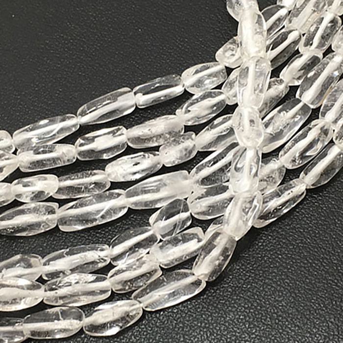 Best Buy Crystal Quartz Faceted Box and Bricks 8mm to 10mm Beads