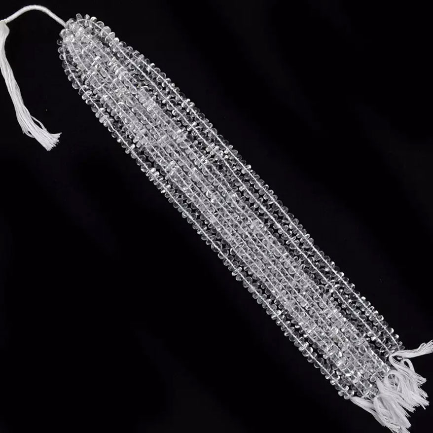 hand made Amethyst Rondell Beads Strand wholesaler